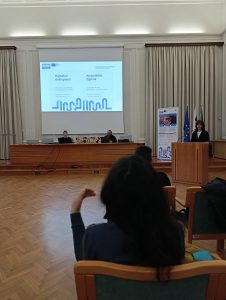 Začetek prvega usposabljanja in nagovor vodje projekta Mateje Zoratti